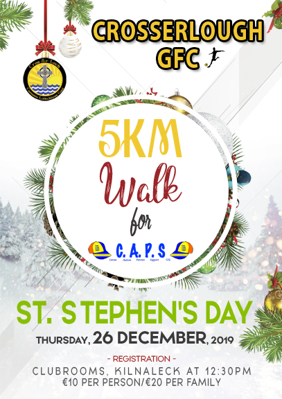 St. Setphen's Day Walk 2019 Poster